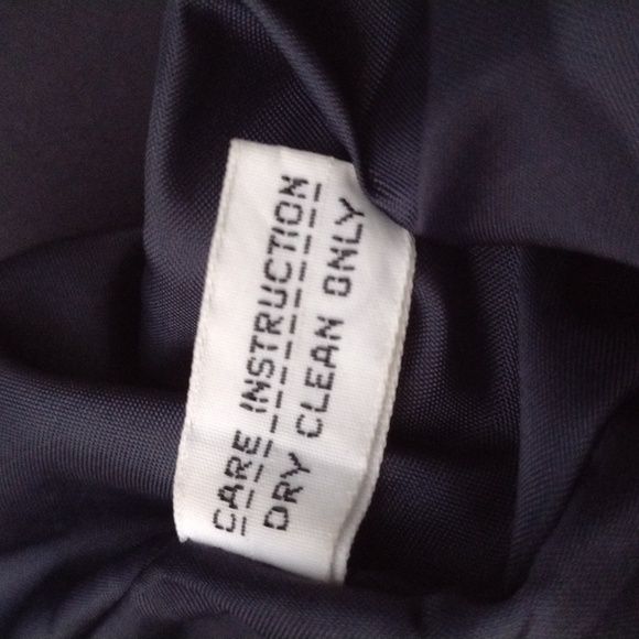 Vintage S.B.II by Bitterman Navy Trenchcoat 12 - Picture 8 of 10